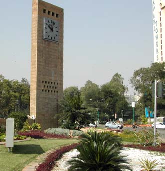 tower clock near avari hotel